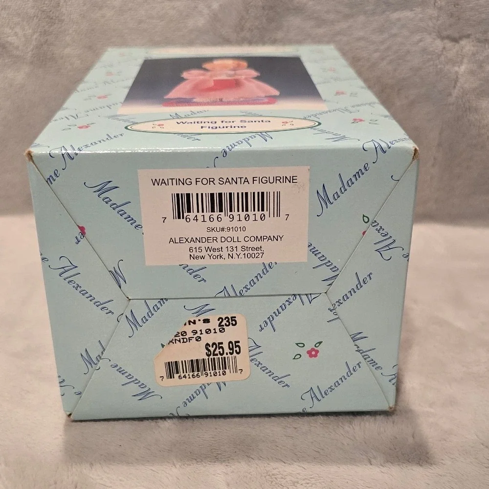 Vintage Madame Alexander Waiting for Santa Figurine Circa 2000 Edition #1‎ / 881